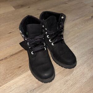 Timberland Black Leather Boots